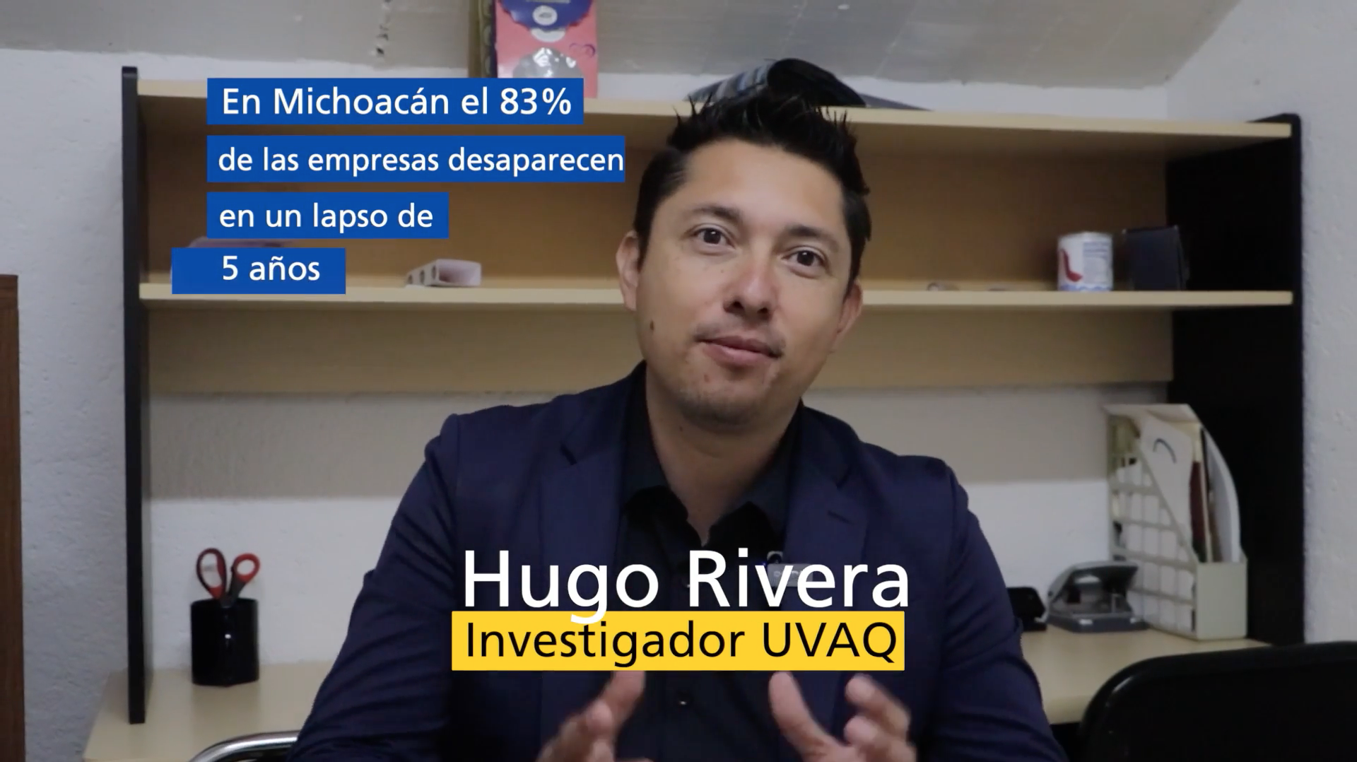 Emprender: un camino de pasión, inteligencia y riesgos, explica Investigador