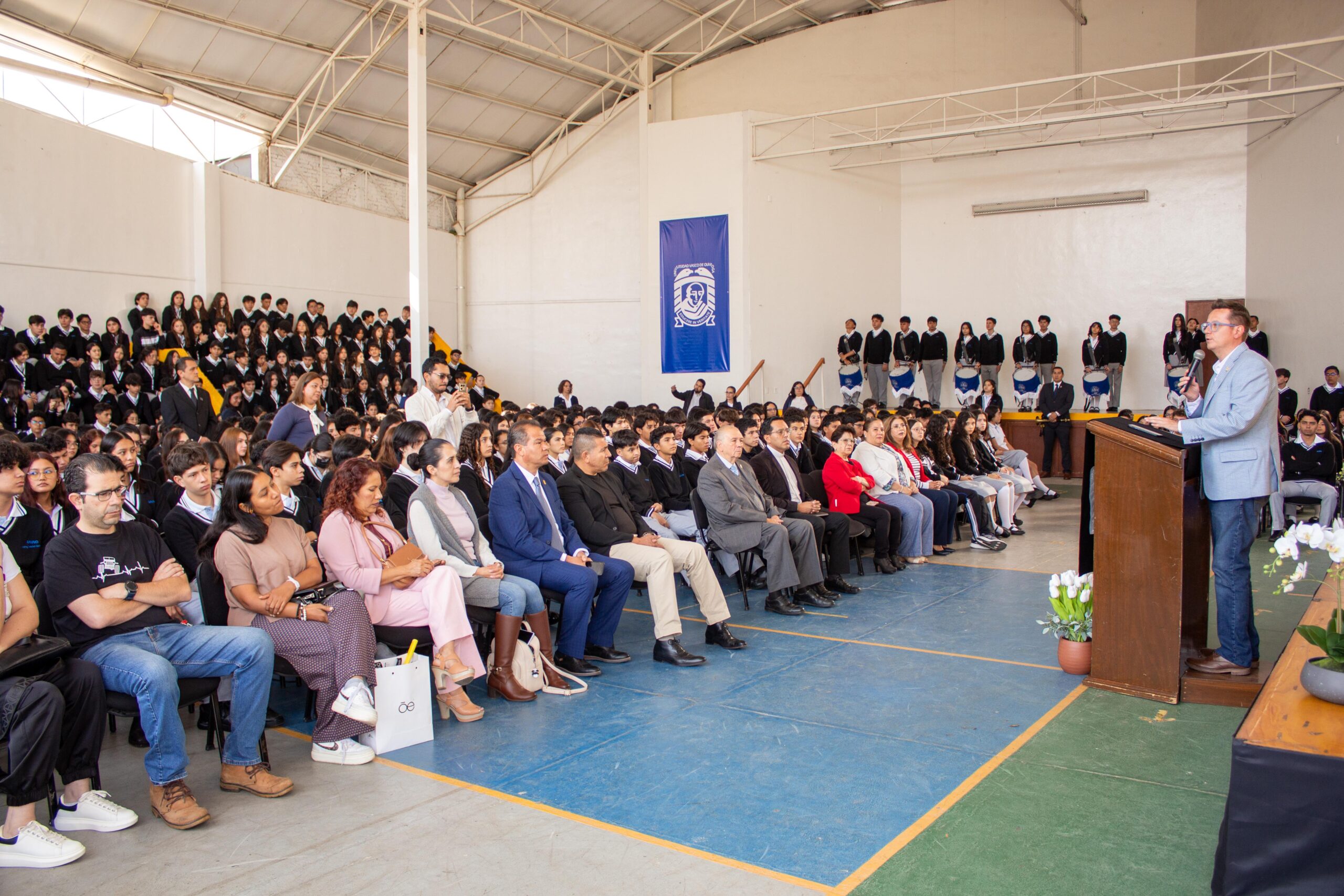 Convocan a la integridad y responsabilidad en el inicio del ciclo escolar en la Preparatoria Santo Tomás 
