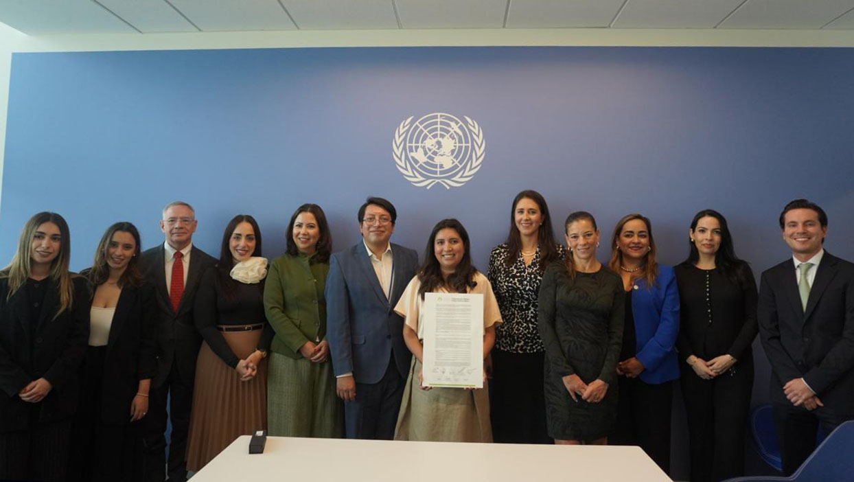 Rectora en la ONU 1