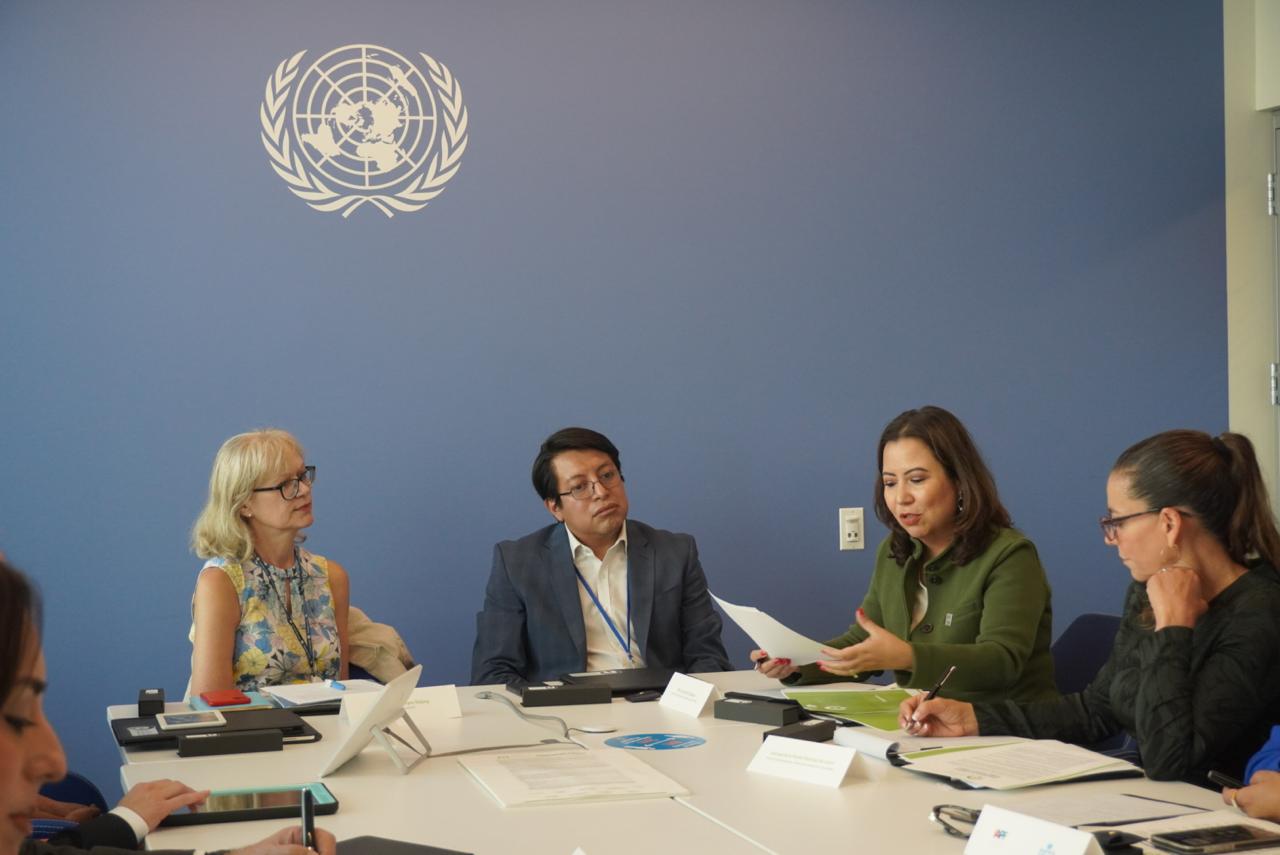Rectora en la ONU 2