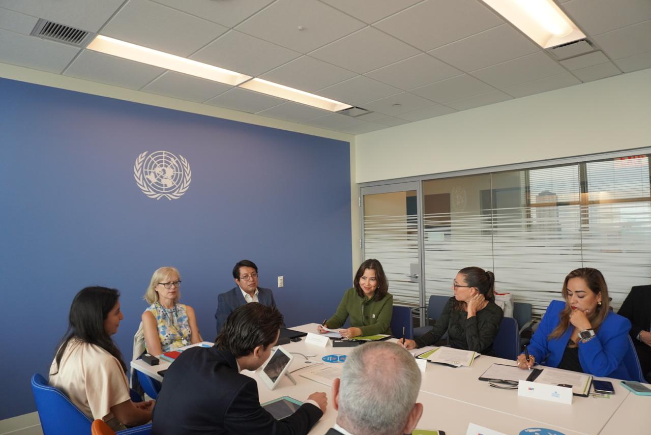 Rectora en la ONU 3