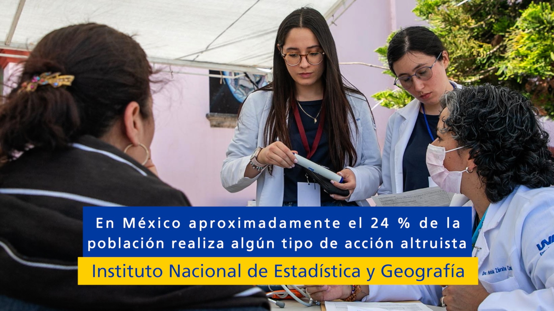 El altruismo contribuye a la salud y al bienestar social, explica Médico y Docente