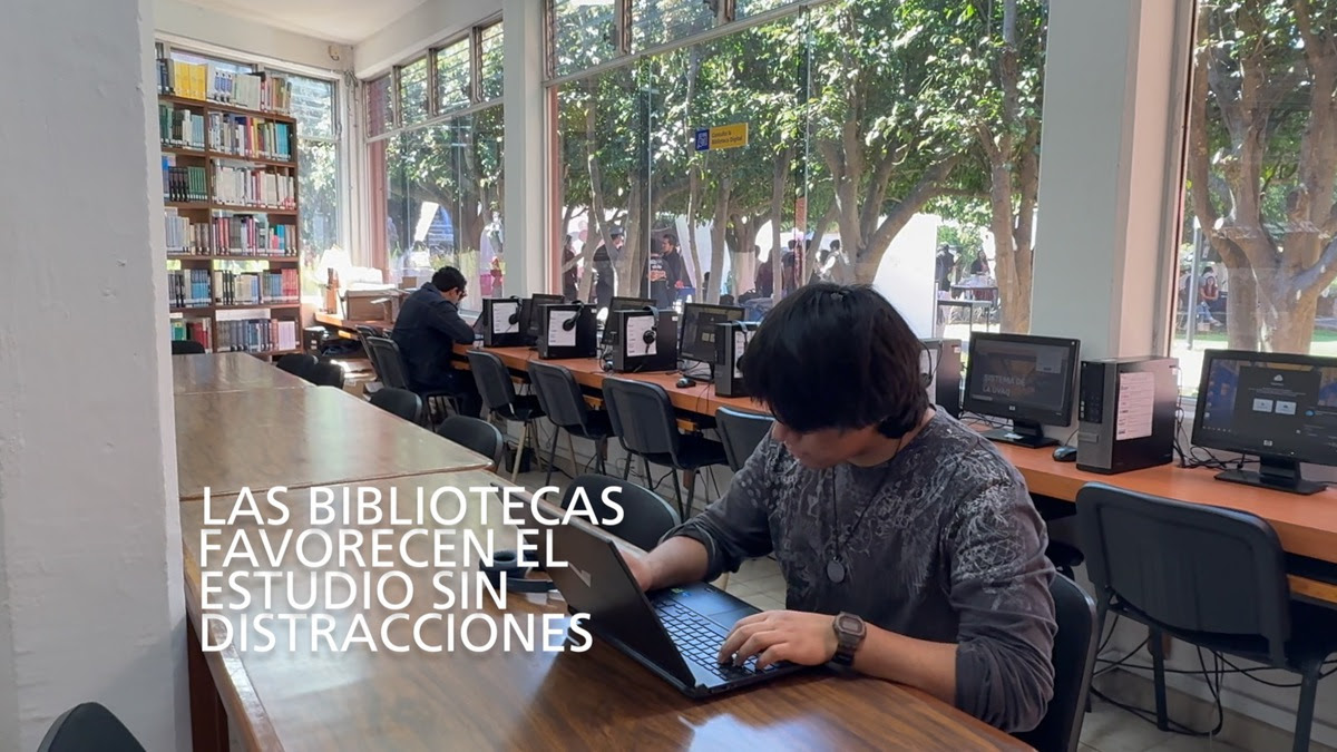Bibliotecas garantizan información confiable y espacios seguros para el estudio, explica Académica