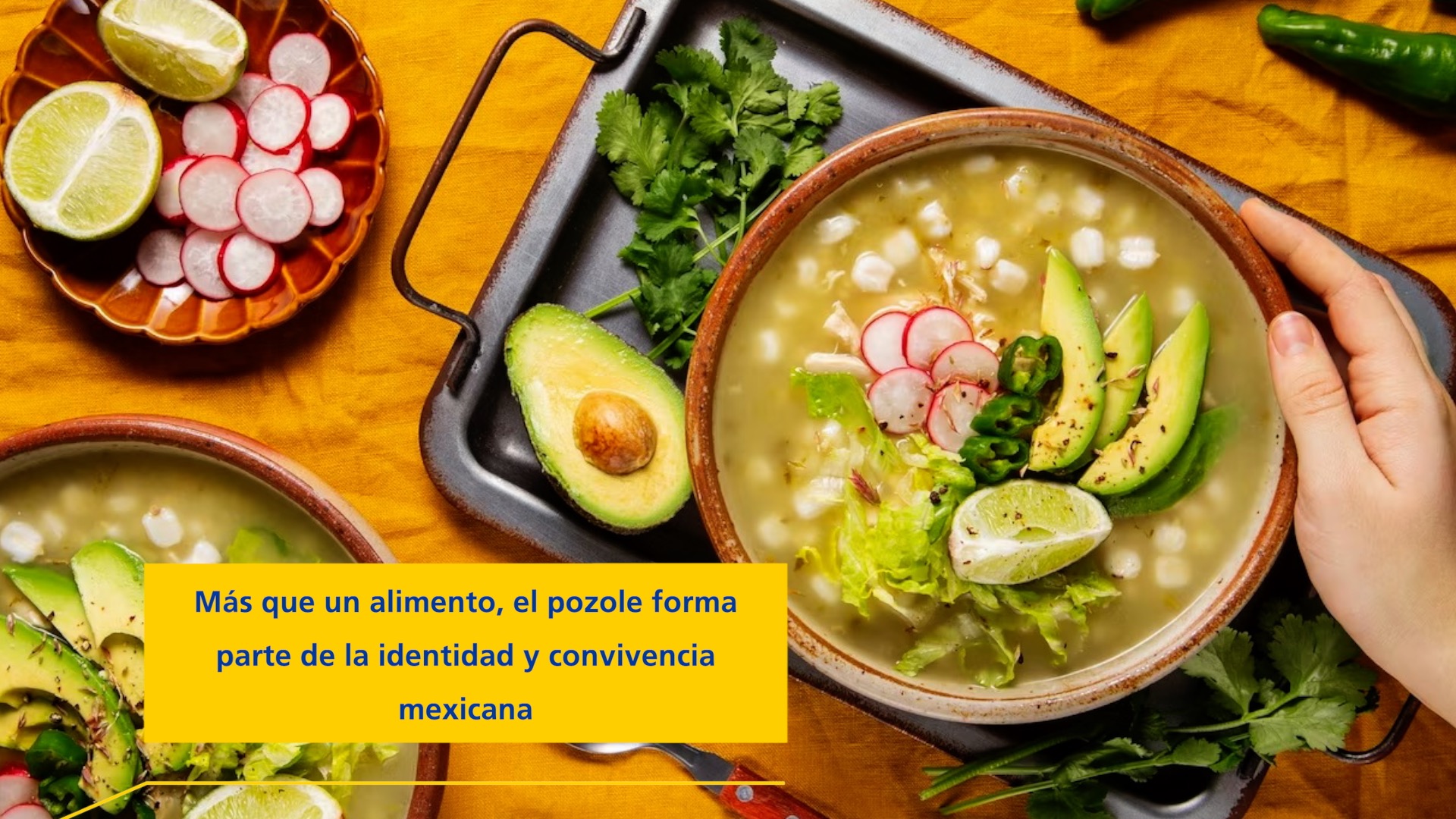 Pozole verde ofrece sabor, cultura y equilibrio en un solo platillo, explican futuras nutriólogas 