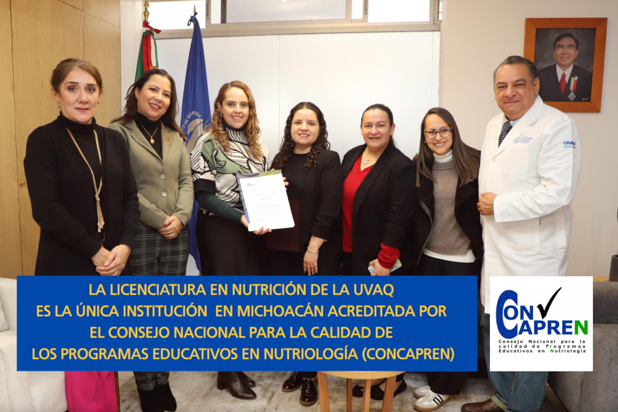 La acreditación de la Escuela de Nutrición UVAQ mejora el servicio a la sociedad, explica Directora