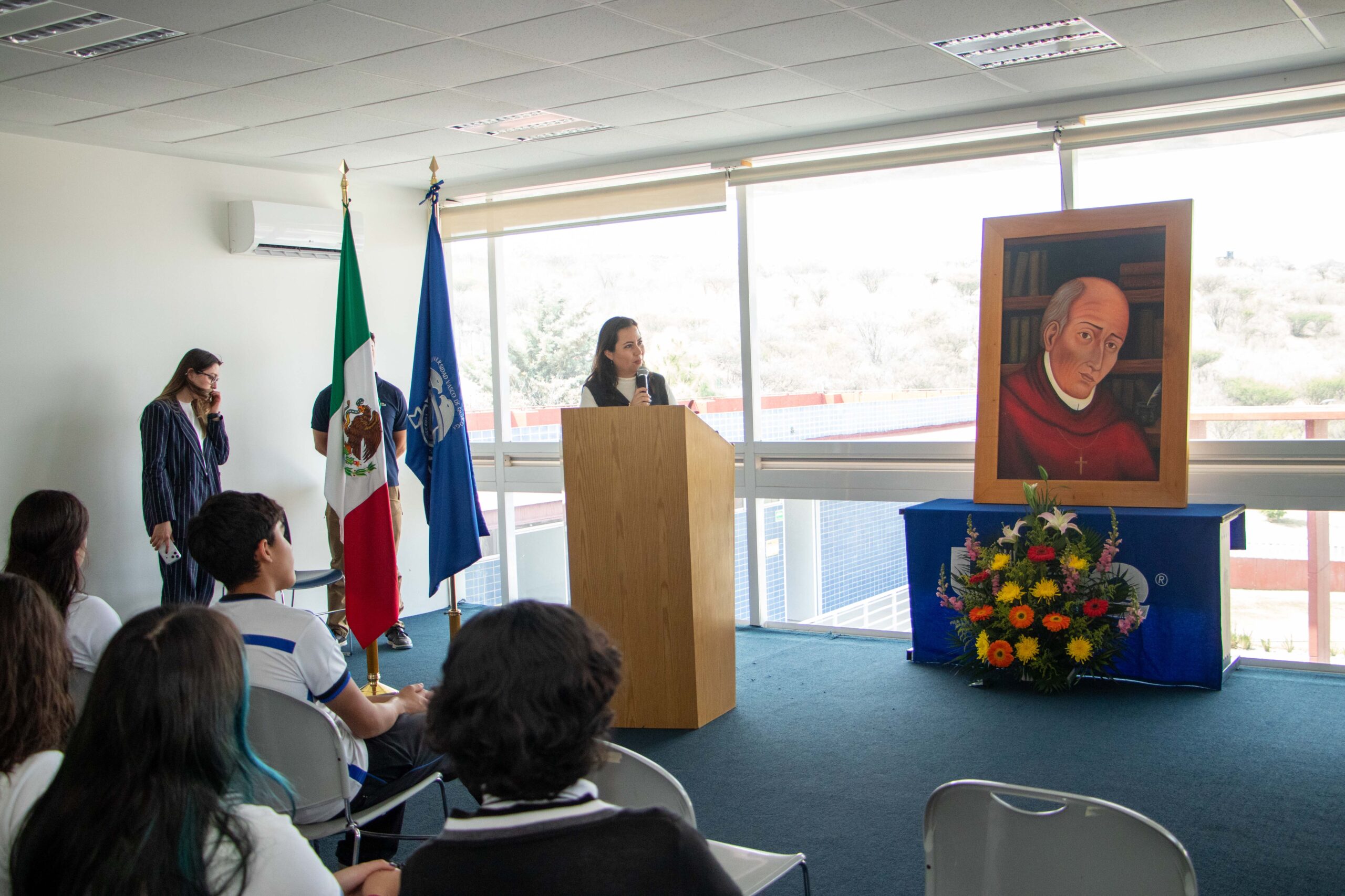 Con un llamado a la paz, iniciaron los festejos por Don Vasco en la UVAQ Campus Tres Marías