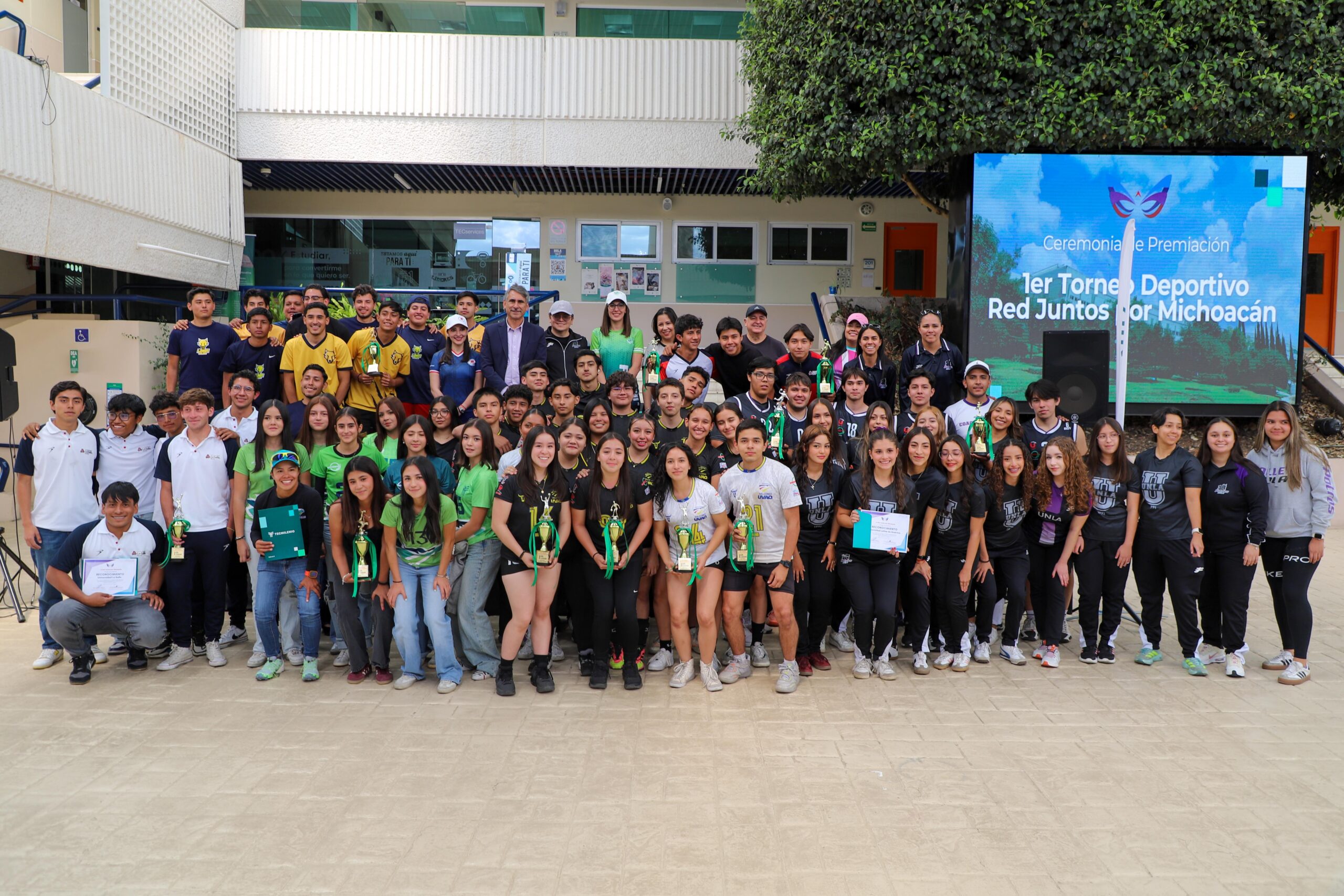 Estudiantes celebran con éxito el Primer Torneo de la Red Juntos por Michoacán